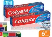 Colgate Regular Toothpaste-100ml Each