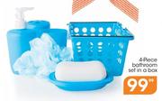 4-Piece Bathroom Set In A Box