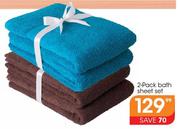 2-Pack Bath Sheet Set