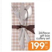 24-Piece Gift Box Cutlery Set-Per Set