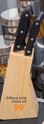 5-Piece Knife Black Set