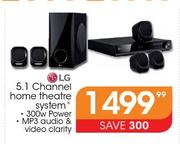 LG 5.1 Channel Home Theatre System