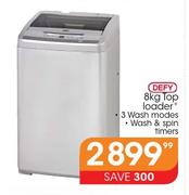 Defy 8kg Top Loader
