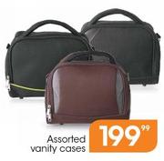 Assorted Vanity Cases