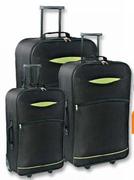 Black & Apple Luggage 55Cm