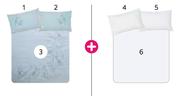 Sinclaire Essential 6 Piece Set (Double)