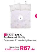 Garlyn Basic 3 Piece Set (Double)