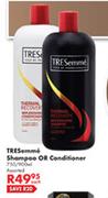 Tresemme Shampoo Or Conditioner-750/900ml Each