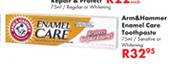 Arm & Hommer Enamel Care Toothpaste-75ml Each