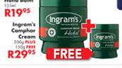 Ingram's Comphor Cream-500g+150g
