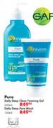 Garnier Pure Daily Deep Clean Foaming Gel-200ml