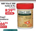 NRF Vita-C 300 Colds & Flu Tablets-30's