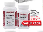 Biogen C-Ester Plus Value Pack Capsules-90's Plus 30's Free