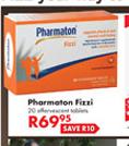 Pharmaton Fizzi-20 Effervescent Tablets