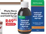 Phy10 Nova Natural Cough And Cold Syrup-150ml