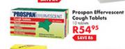 Prospon Effervescent Cough 10 Tablets
