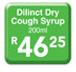Dilinct Dry Cough Syrup-200ml