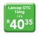 Lancap OTC 15mg-14's