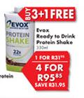 Evox Ready To Drink Protein Shake-230ml