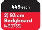 Gotcha 93cm Body Board-Each
