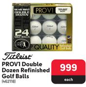 Provti Double Dozen Refinished Golf Balls-Each