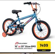 Raleigh 16" Or 20" Glow BMX-Each