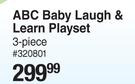 ABC Baby Laugh & Learn Playset 3 Piece