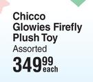 Chicco Glowies Firefly Plush Toy Assorted-Each