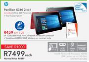 HP Pavilion X360 2 In 1-On 1GB Data Price Plan