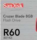 SanDisk Cruzer Blade 8GB Flash Drive