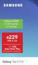 Samsung Galaxy Tab E 9.6"-On 1GB Data Price Plan