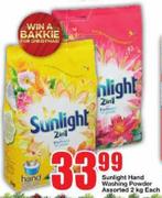 Sunlight Hand Washing Powder Assorted-2Kg Each