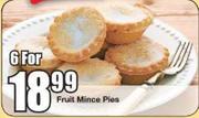 Fruit Mince Pies-6nos