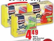 Moir's Jelly Assorted-80g Each