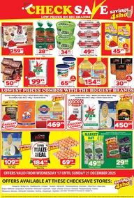 Check Save (17 December - 21 December 2025)