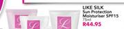 Like Silk  Sun Protection Moisturiser SPF15-75ml