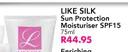 Like Silk Sun Protection Moisturiser SPF15-75ml