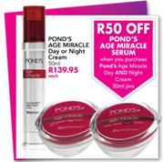 Pond's Age Miracle Day Or Night Cream-50Ml Each