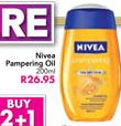 Nivea Pampering Oil-200ml Each