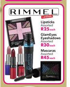 Rimmel Lipsticks-Each