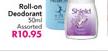 Roll-on Deodrant Assorted-50ml