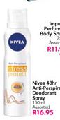 Nivea 48hr Anti-Perspirant Deodrant Spray-150ml