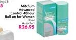 Mitchum Advanced Control 48hour Roll-on for Women-50ml