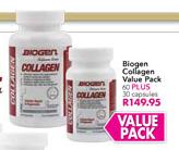 Biogen Collagen Value Pack 60 Plus 30 Capsules