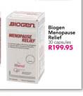 Biogen Menopause Relief-30 Capsules