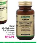 Gold Multivitamin For Women-60 Softgel Capsules
