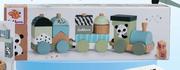Eichhorn Panda Wooden Train 16 Piece