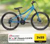 Raleigh 24" Or 26" Phoenix 2.0 MTB-Each