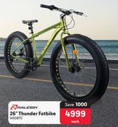 Raleigh 26" Thunder Fatbike-Each