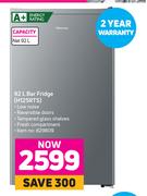 Hisense 92L Bar Fridge H125RTS